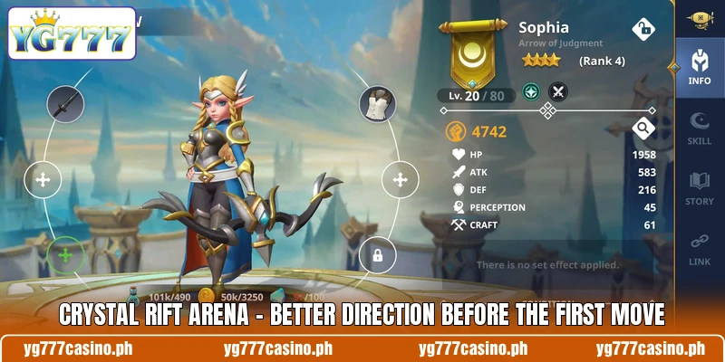 Crystal Rift Arena - Better Direction Before The First Move