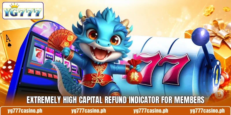 Extremely high capital refund indicator for members Extremely high capital refund indicator for members
