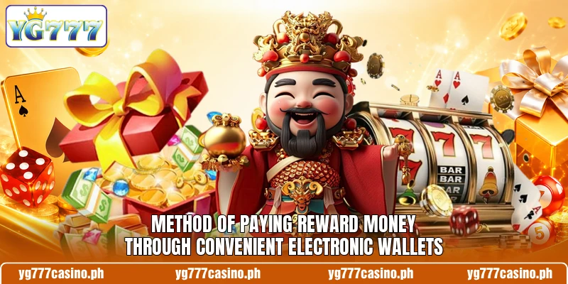 Method of paying reward money through convenient electronic wallets Method of paying reward money through convenient electronic wallets