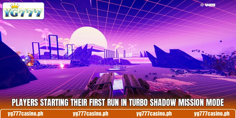 Players starting their first run in Turbo Shadow Mission mode Players starting their first run in Turbo Shadow Mission mode