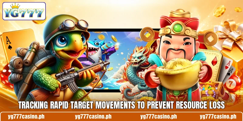 Tracking rapid target movements to prevent resource loss Tracking rapid target movements to prevent resource loss