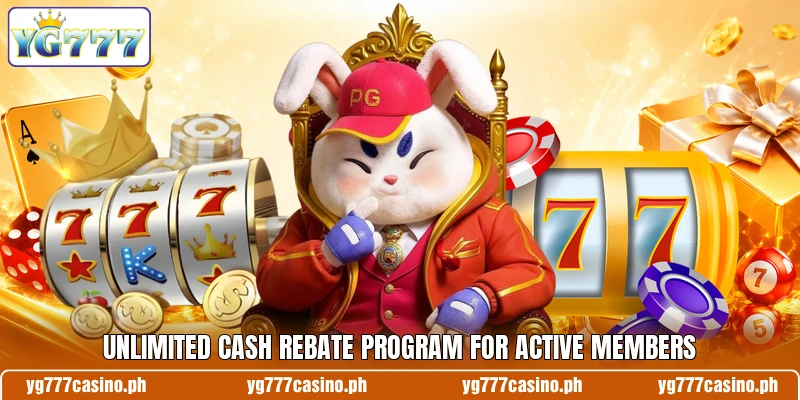 Unlimited cash rebate program for active members Unlimited cash rebate program for active members