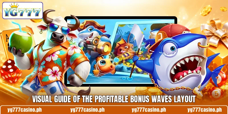 Visual guide of the profitable bonus waves layout Visual guide of the profitable bonus waves layout